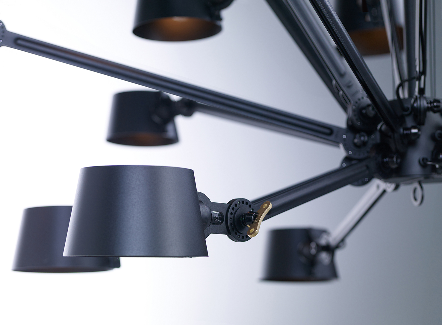 Design hanglamp zwart 