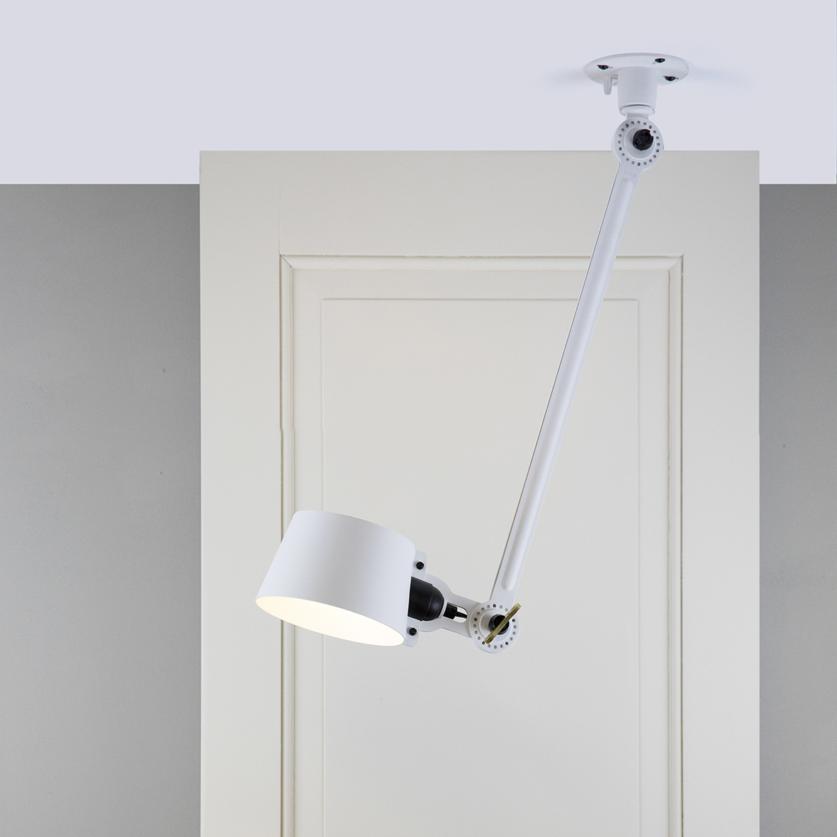 Witte plafondlamp Tonone Bolt Ceiling 1 arm