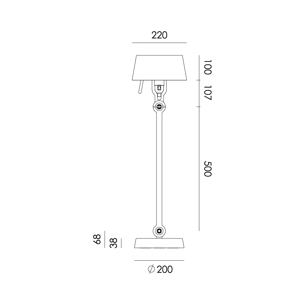 bolt table standard